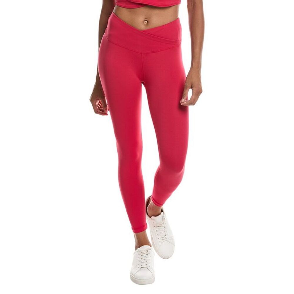 Sweaty Betty Womens  26In All Day 7/8 Wrap Waist Legging, Red